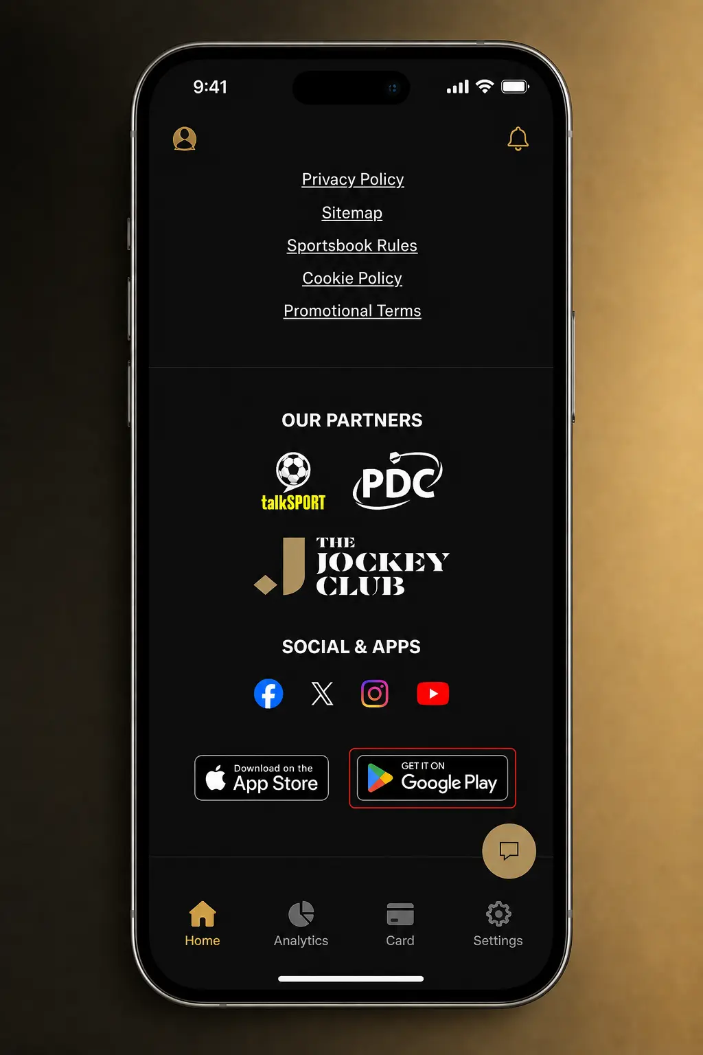 Steps to download and install the BetMGM Progressive Web App on Android via browser in the UK